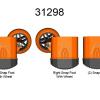 KIT 31298 Outer Foot Replacement Kit for Dark Horse™
